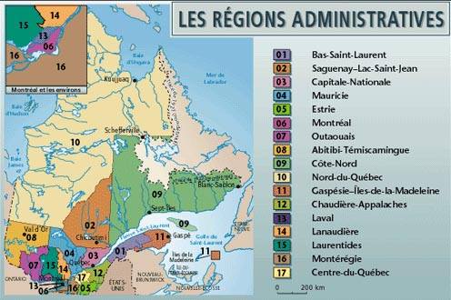régions administratives